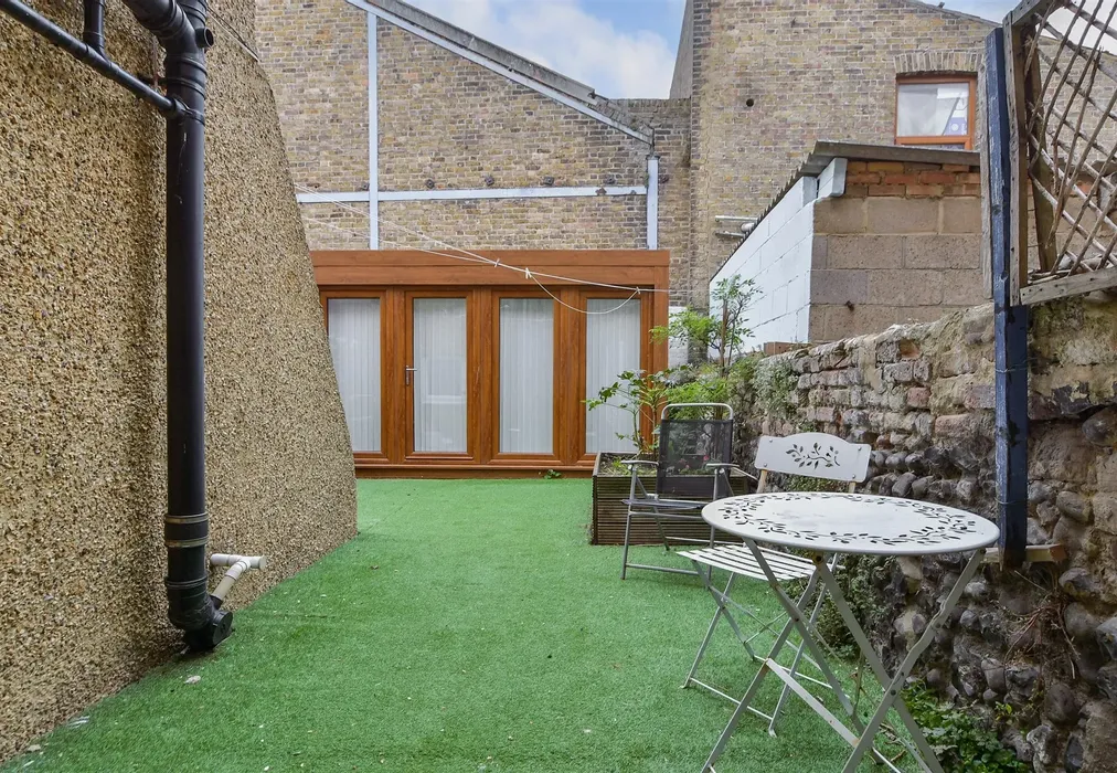 Rear Garden - Dane Road, Margate, Kent - Wards of Kent