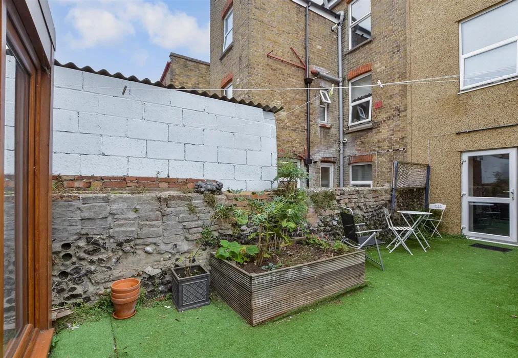 Rear Garden - Dane Road, Margate, Kent - Wards of Kent
