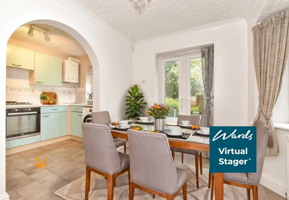 Dining Area (Contemporary style) - Manor House Drive, Kingsnorth, Ashford, Kent - Wards of Kent