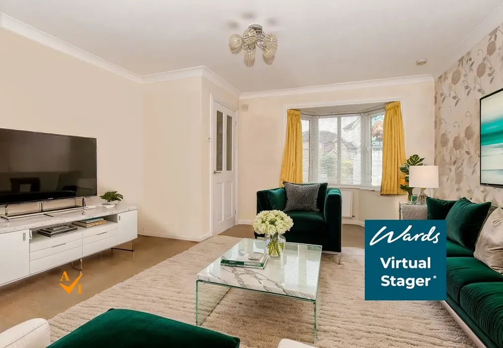 Lounge (Modern style) - Manor House Drive, Kingsnorth, Ashford, Kent - Wards of Kent