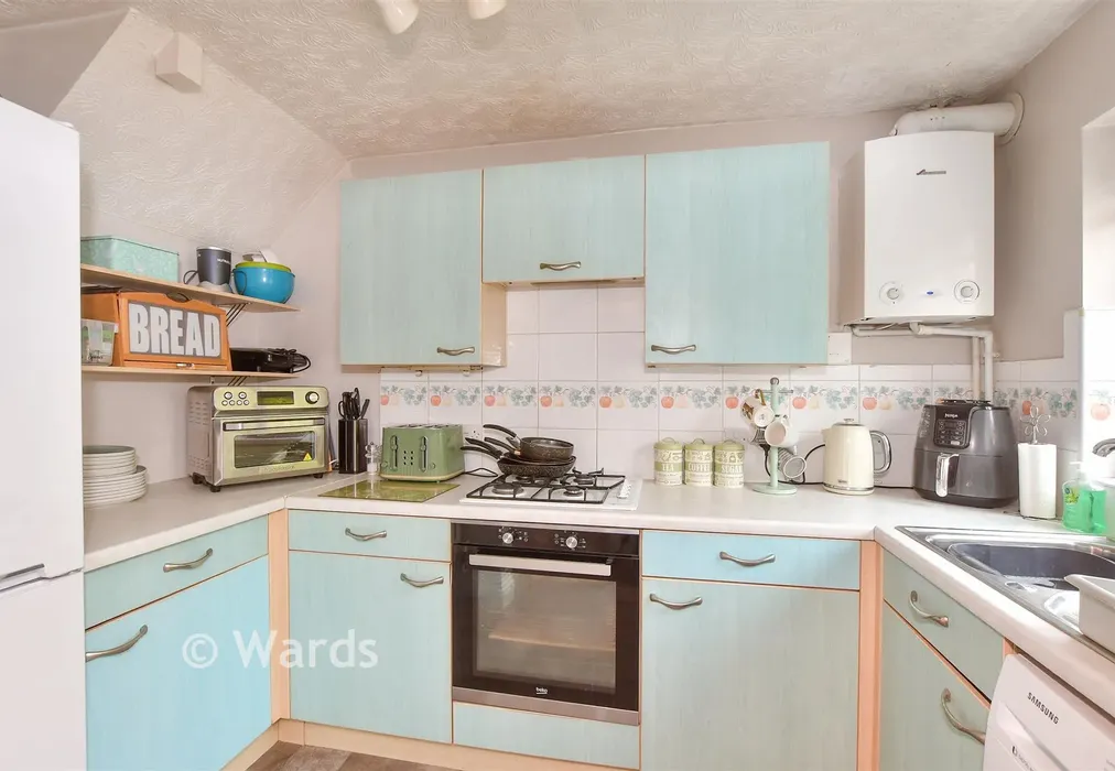 Kitchen Area - Manor House Drive, Kingsnorth, Ashford, Kent - Wards of Kent
