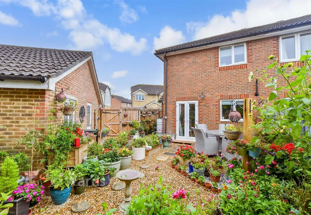 Rear Elevation - Manor House Drive, Kingsnorth, Ashford, Kent - Wards of Kent