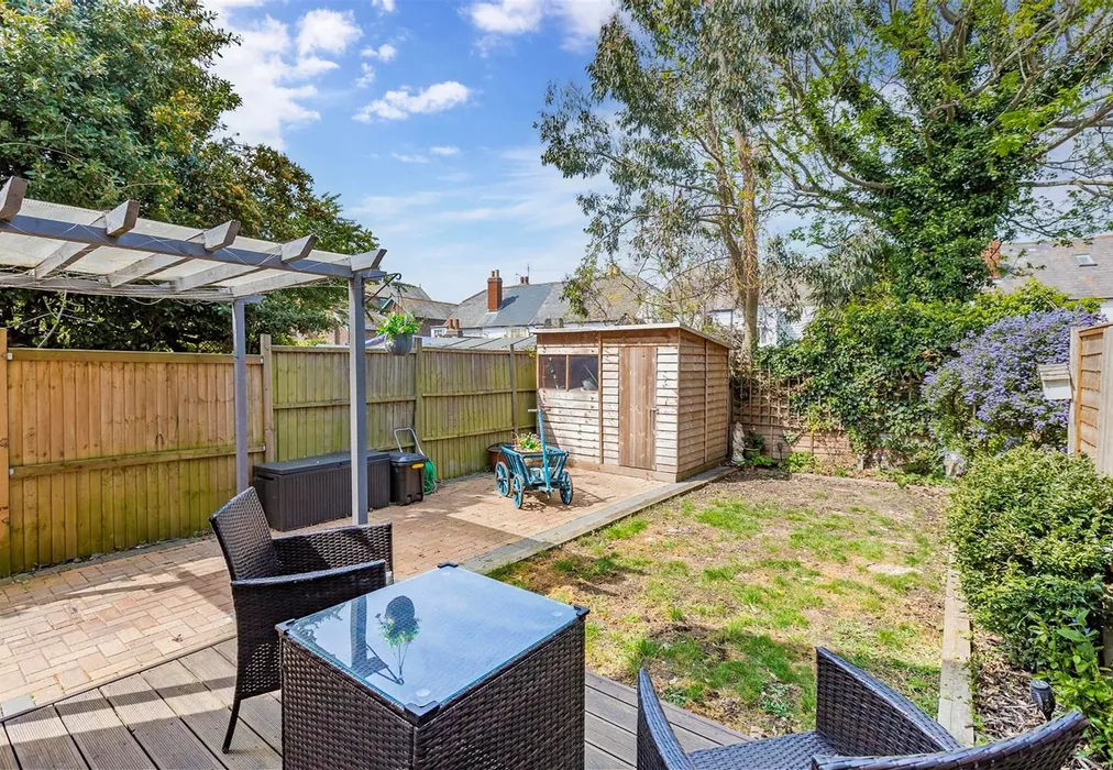 Rear Garden - Swanfield Road, Whitstable, Kent - Wards of Kent