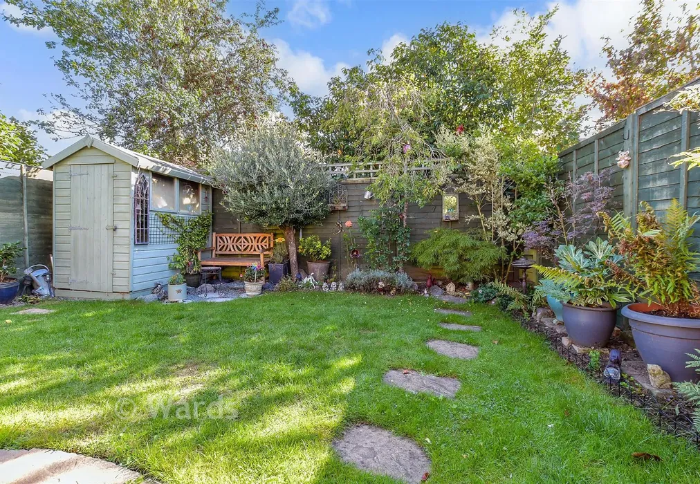 Rear Garden - Lucks Way, Marden, Kent - Wards of Kent