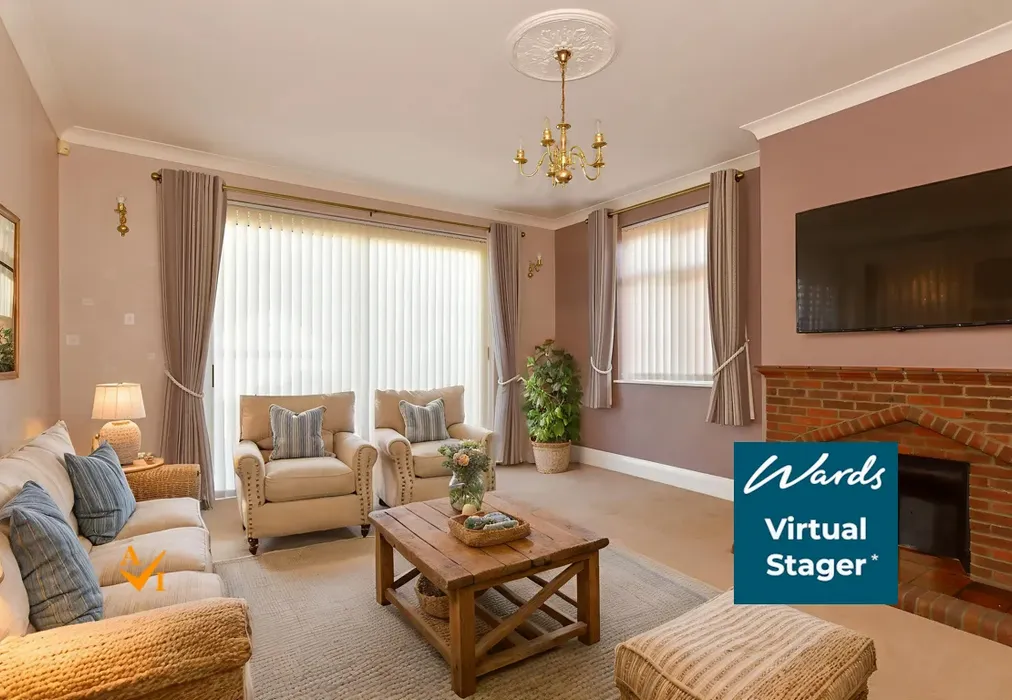 Lounge (Farmhouse style) - Gravesend Road, Shorne, Gravesend, Kent - Wards of Kent