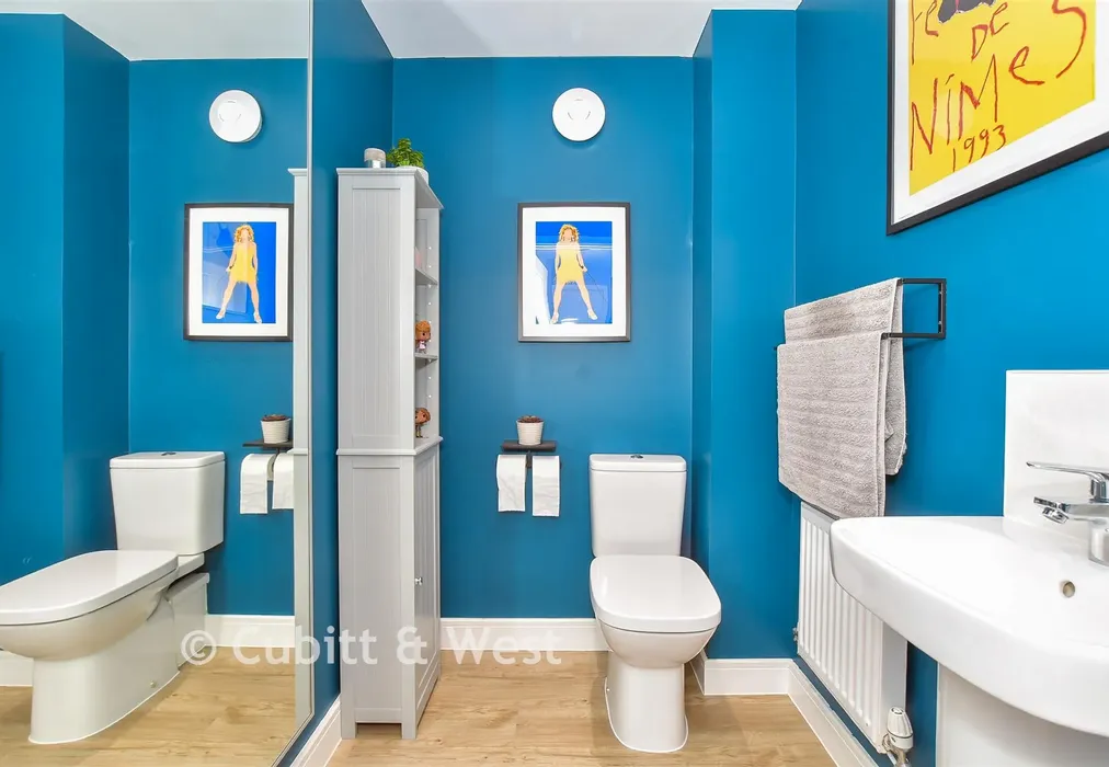 Cloakroom - Newell Crescent, Eastergate, Chichester, West Sussex - Wards of Kent