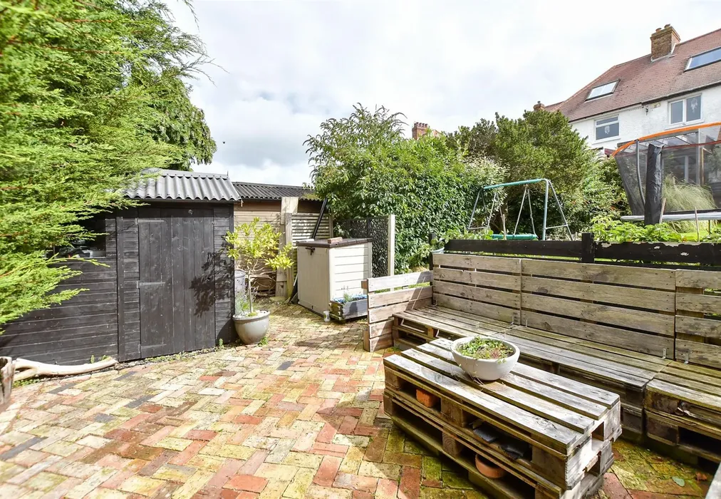 Patio / Decking - Segrave Crescent, Folkestone, Kent - Wards of Kent