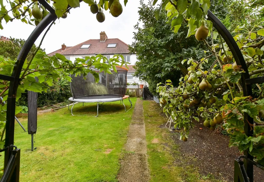 Rear Garden - Segrave Crescent, Folkestone, Kent - Wards of Kent