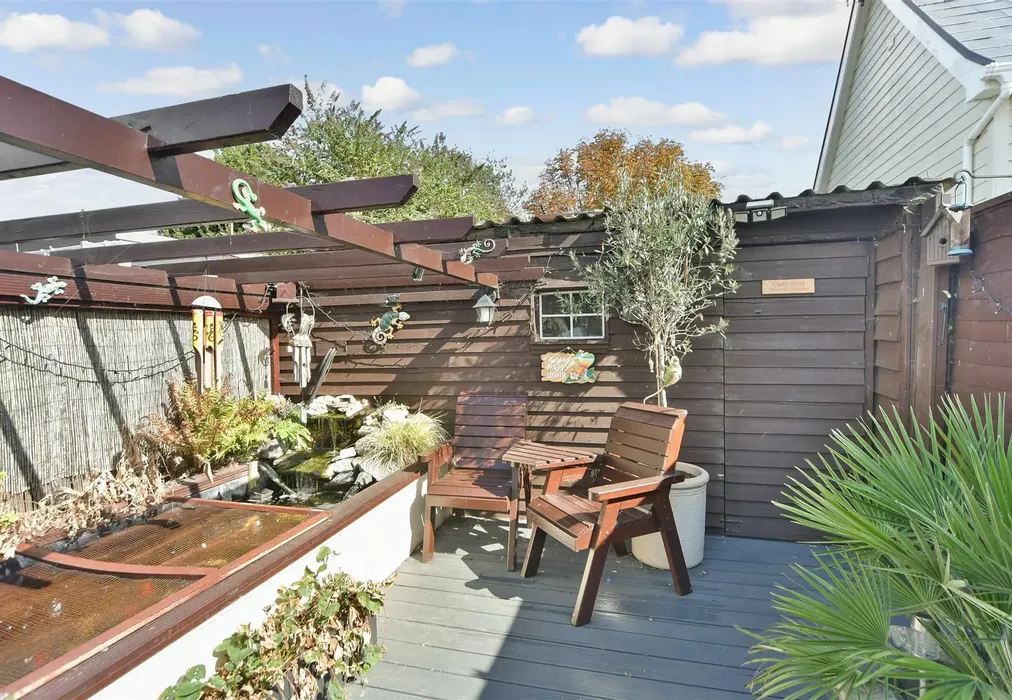 Rear Garden - Seager Road, Sheerness, Kent - Wards of Kent