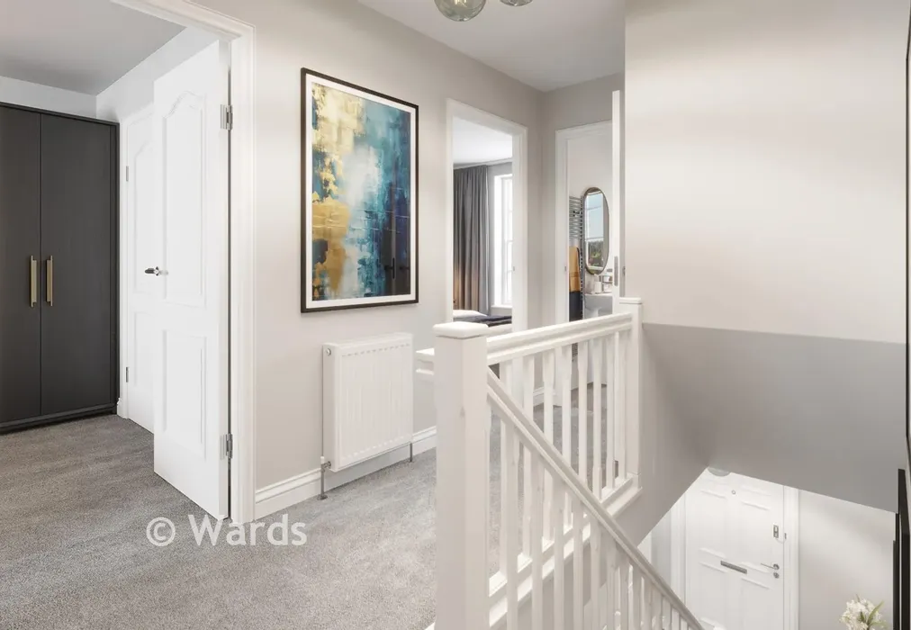 First Floor Landing - The Nowell, Richmond Park, Richmond Way, Whitfield, Dover, Kent - Wards of Kent