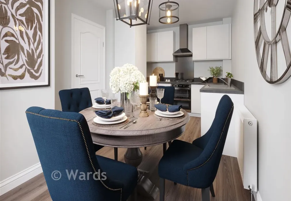 Kitchen/Diner - The Nowell, Richmond Park, Richmond Way, Whitfield, Dover, Kent - Wards of Kent