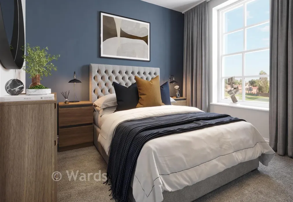 Bedroom 2 - The Nowell, Richmond Park, Richmond Way, Whitfield, Dover, Kent - Wards of Kent