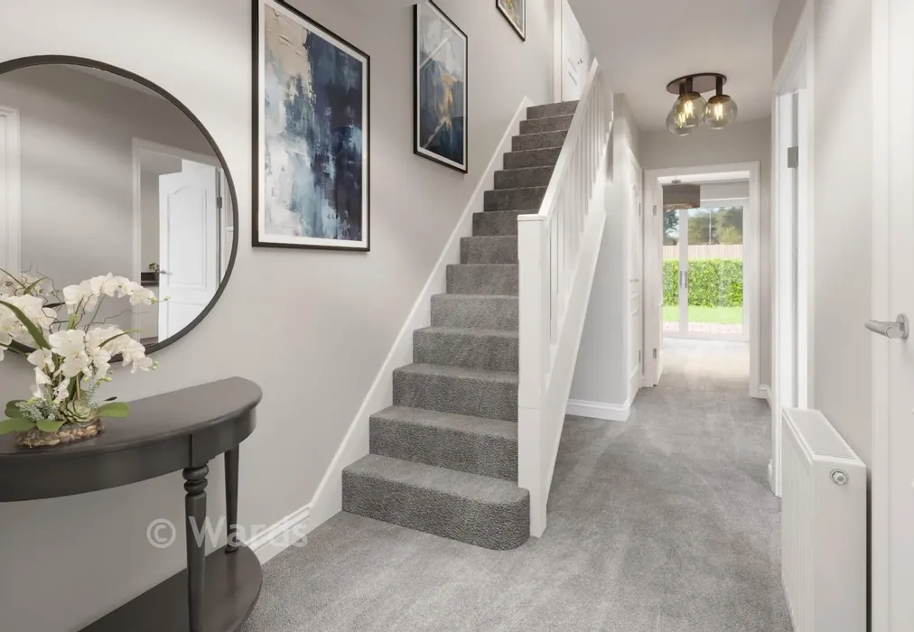 Entrance Hall - The Nowell, Richmond Park, Richmond Way, Whitfield, Dover, Kent - Wards of Kent