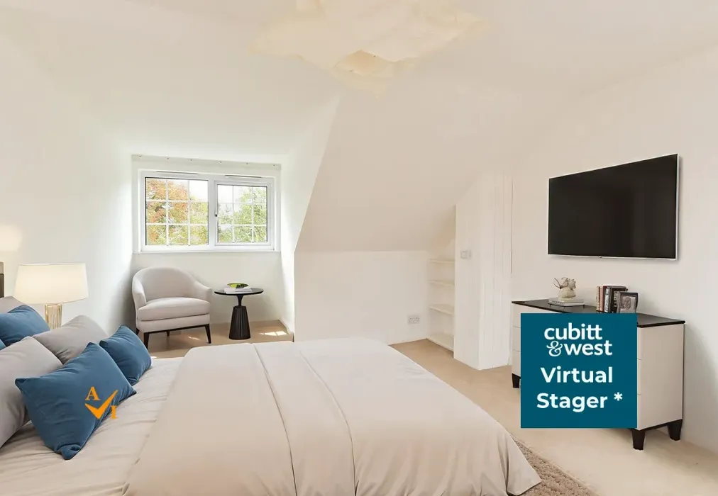 Bedroom 3 (Contemporary style) - Elm Grove, Lewes, East Sussex - Wards of Kent