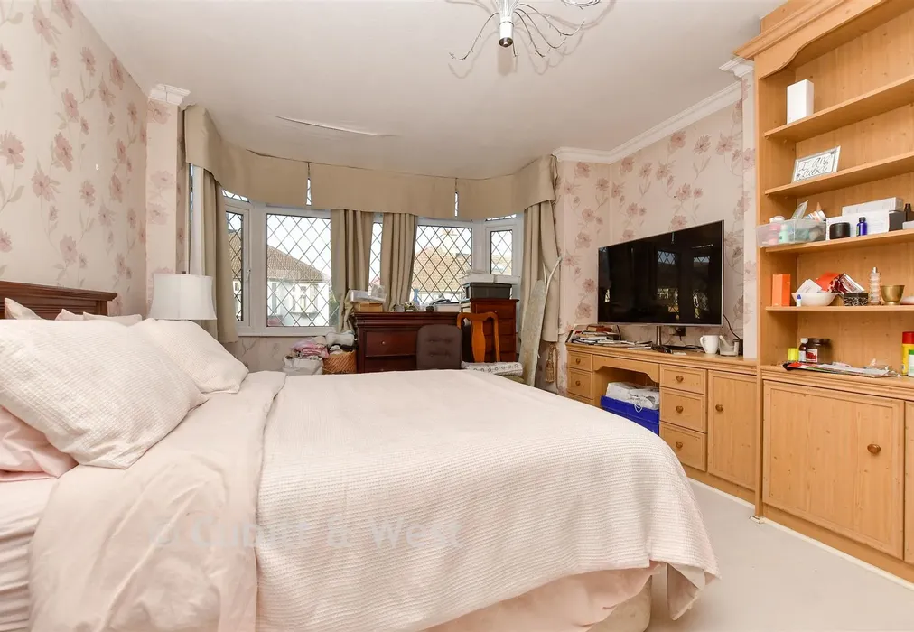 Bedroom 1 - Barmouth Road, Shirley, Croydon, Surrey - Wards of Kent