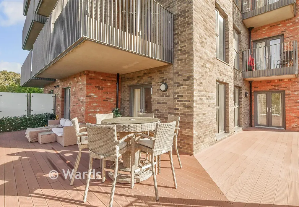 Balcony / Terrace - Rosalind Drive, Maidstone, Kent - Wards of Kent