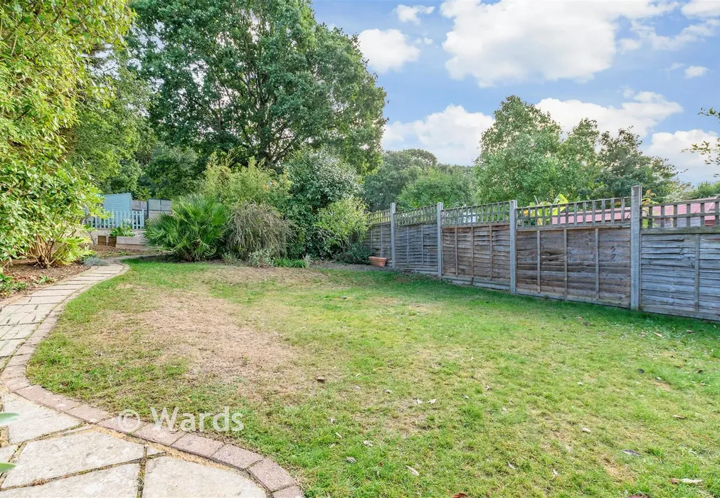 Rear Garden - Grasmere Road, Bexleyheath, Kent - Wards of Kent