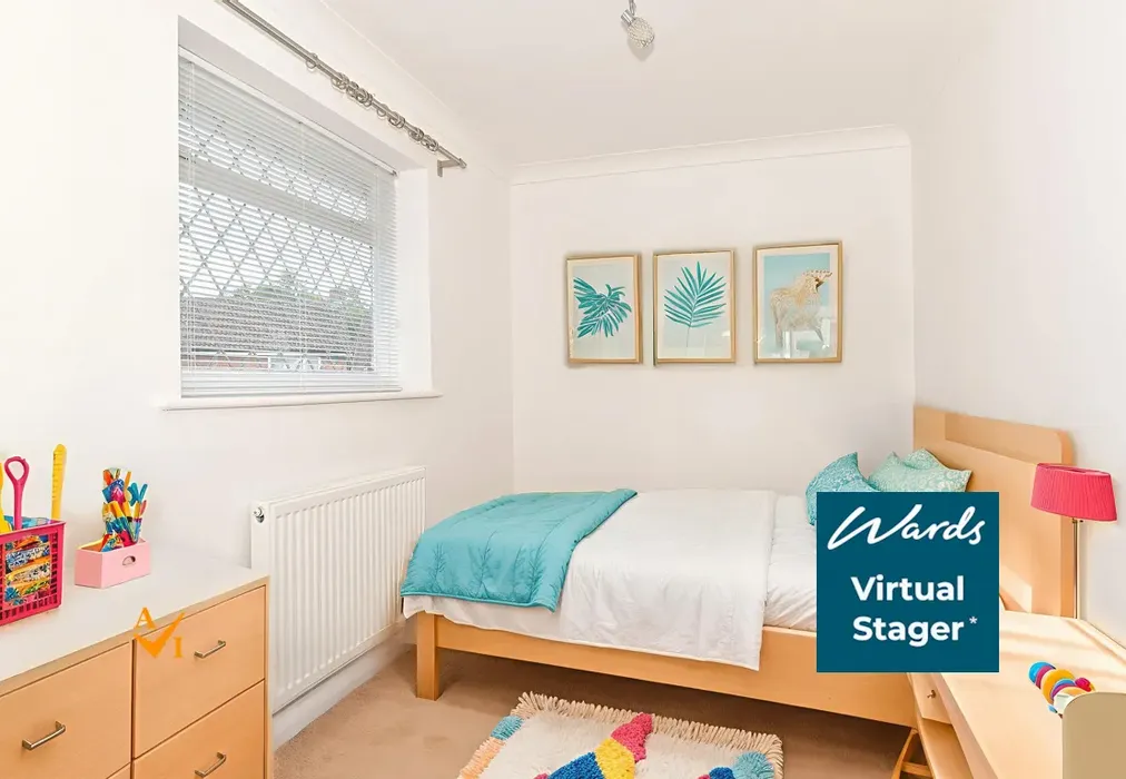 Bedroom 3 (Contemporary style) - Graveney Close, Cliffe Woods, Rochester, Kent - Wards of Kent