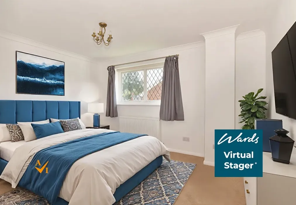 Bedroom 2 (Contemporary style) - Graveney Close, Cliffe Woods, Rochester, Kent - Wards of Kent