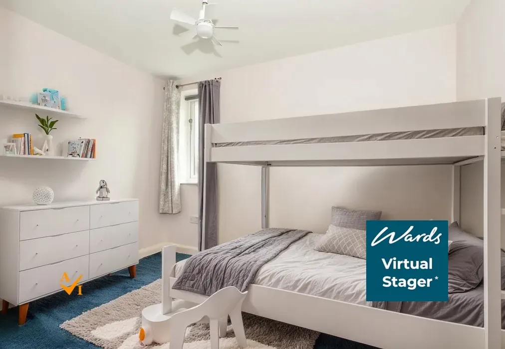Bedroom 2 (Modern style) - George Stewart Avenue, Faversham, Kent - Wards of Kent