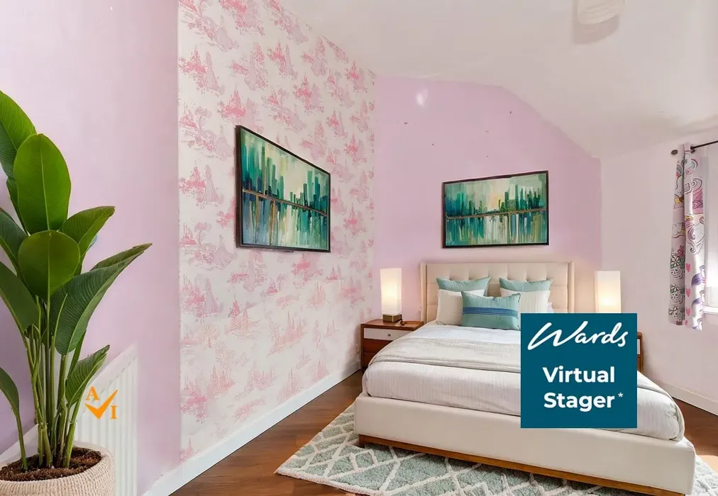 Bedroom 2 (Contemporary style) - Ewart Road, Chatham, Kent - Wards of Kent