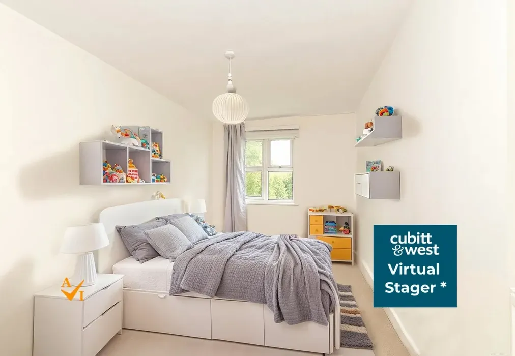 Bedroom 2 (Contemporary style) - Bramley Vale, Cranleigh, Surrey - Wards of Kent