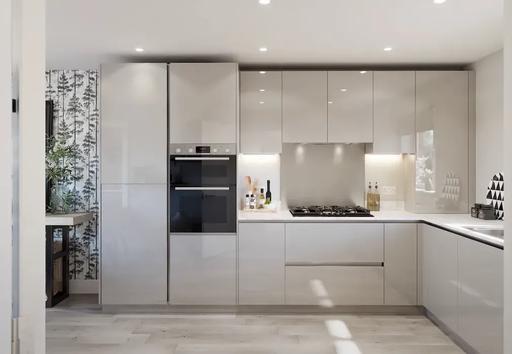 Kitchen - Ham Road, Faversham Lakes, Faversham, Kent - Wards of Kent