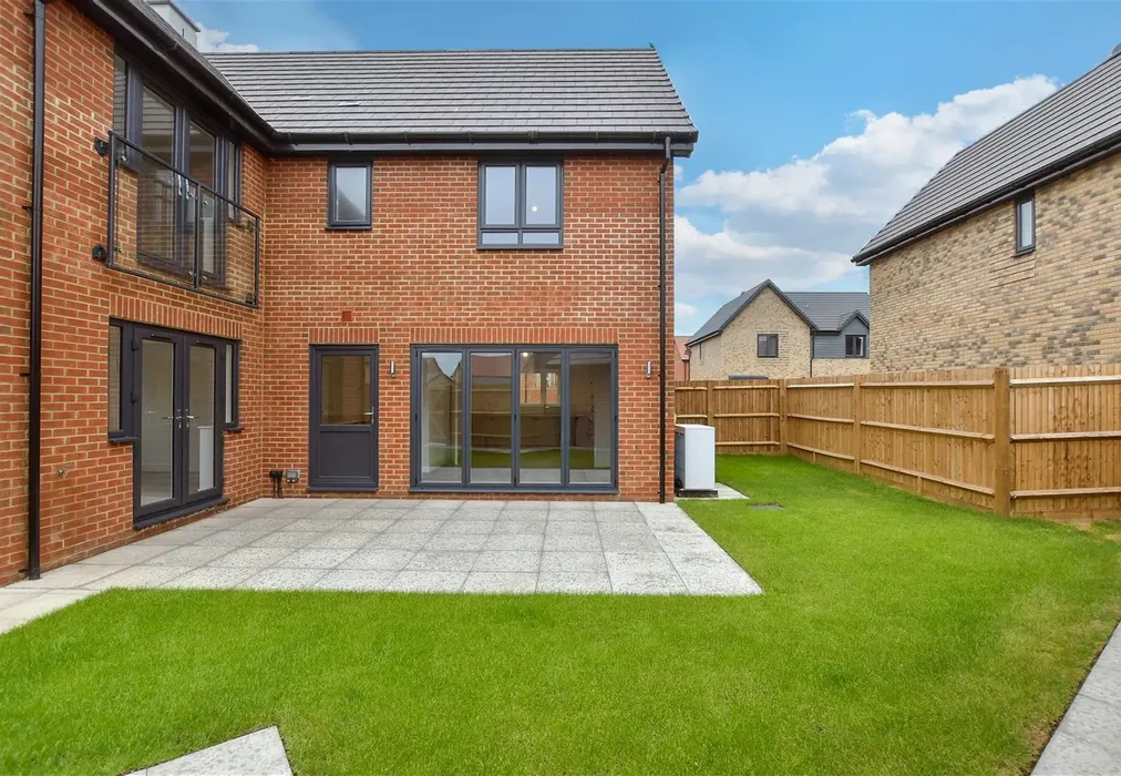 Rear Elevation - Ham Road, Faversham Lakes, Faversham, Kent - Wards of Kent