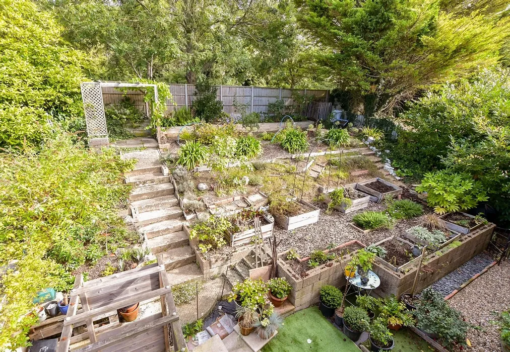 Rear Garden - Downs Road, Folkestone, Kent - Wards of Kent