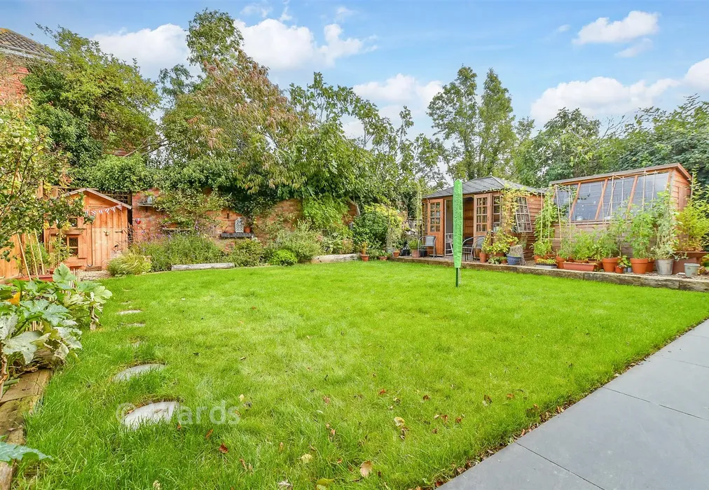 Rear Garden - Wheeler Street, Headcorn, Ashford, Kent - Wards of Kent