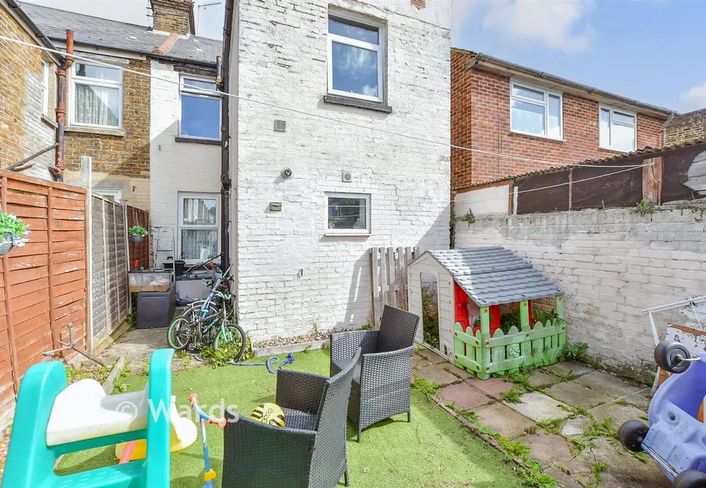 Rear Garden - Newington Road, Ramsgate, Kent - Wards of Kent