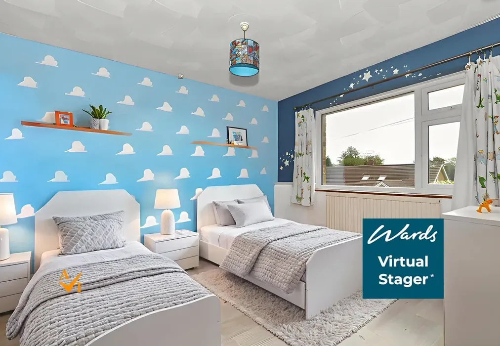 Bedroom 2 (Modern style) - Broomshaw Road, Barming, Kent - Wards of Kent