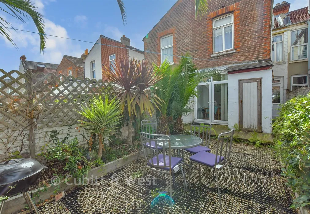 Rear Garden - Pretoria Road, Southsea, Hampshire - Wards of Kent