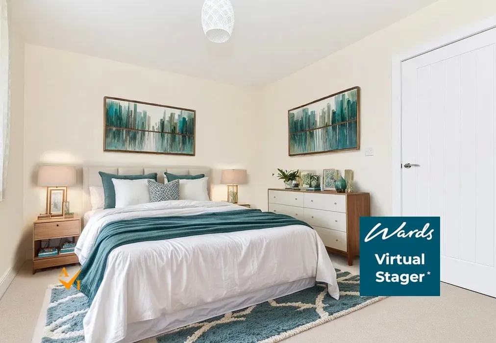 Bedroom 1 (Modern style) - Arras Close, Folkestone, Kent - Wards of Kent