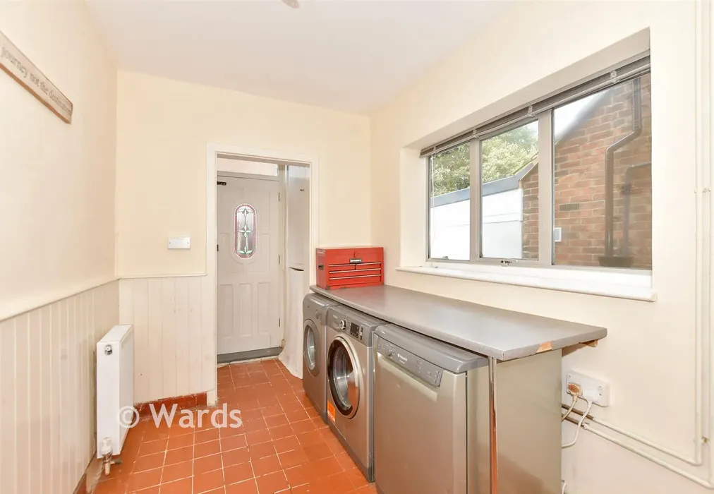 Utility Room - Radnor Park Road, Folkestone, Kent - Wards of Kent