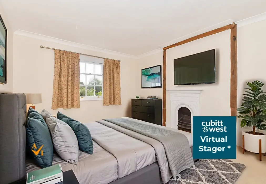 Bedroom 2 (Modern style) - Church Street, Rudgwick, West Sussex - Wards of Kent