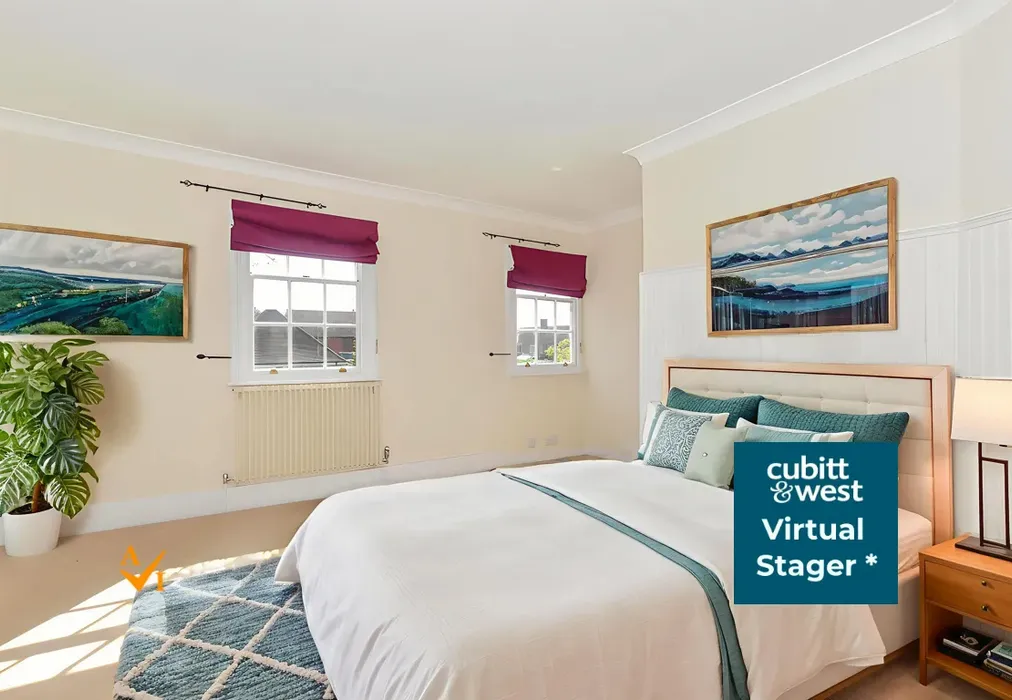 Bedroom 1 (Modern style) - Church Street, Rudgwick, West Sussex - Wards of Kent