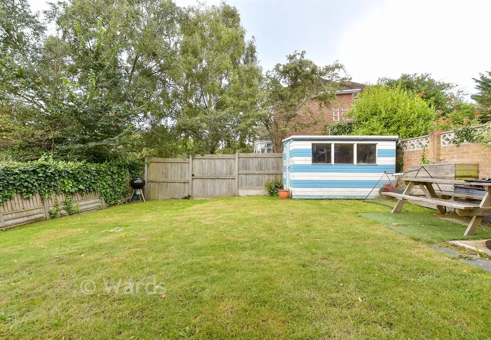 Rear Garden - St. Mildred's Court, Walmer, Deal, Kent - Wards of Kent