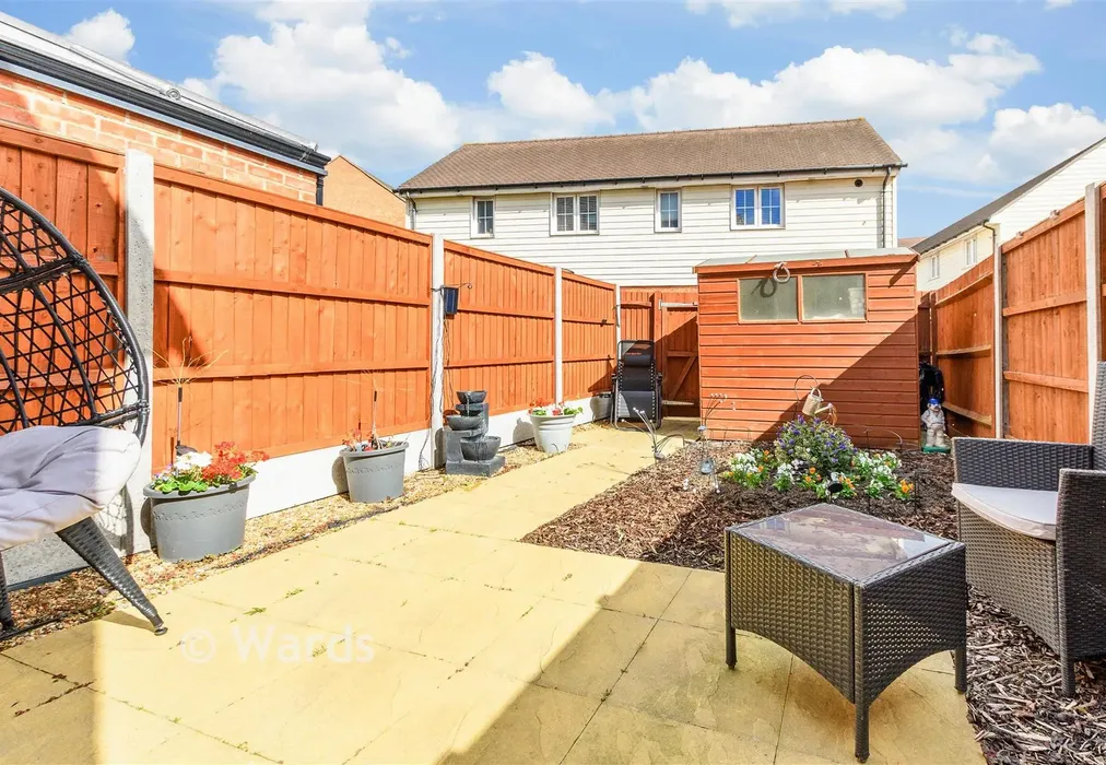Rear Garden - Laurence Rise, Dartford, Kent - Wards of Kent