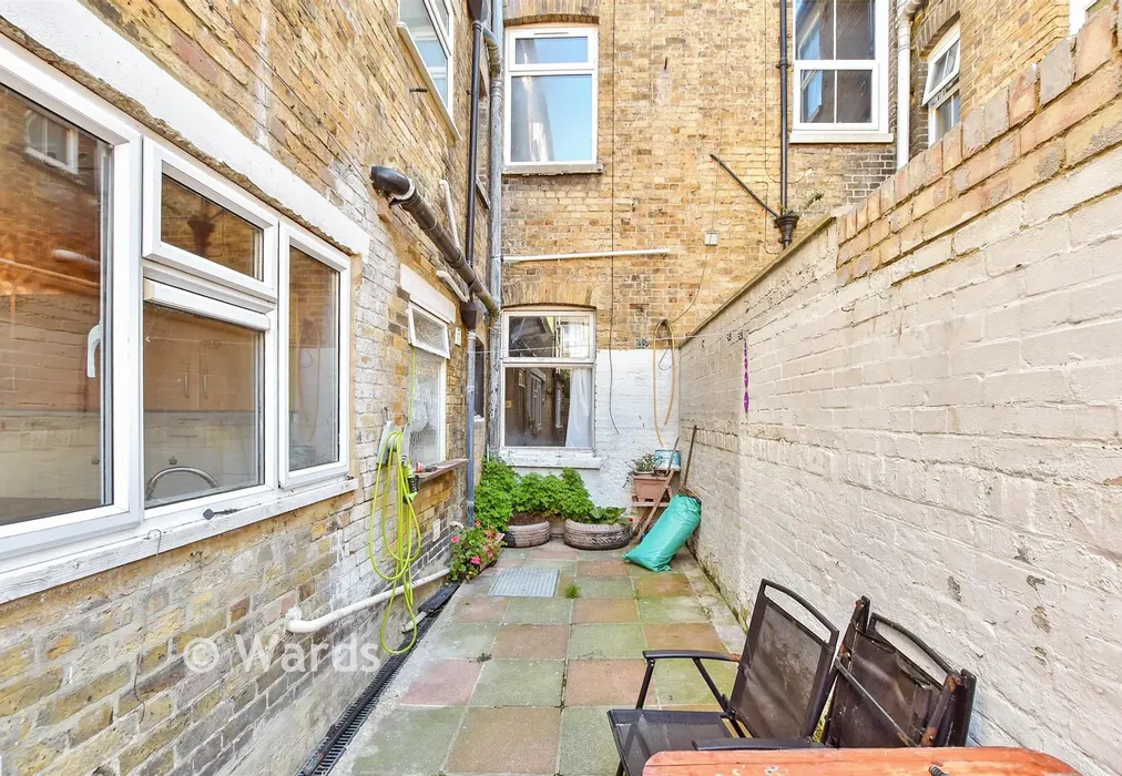 Rear Garden - Gordon Road, Margate, Kent - Wards of Kent