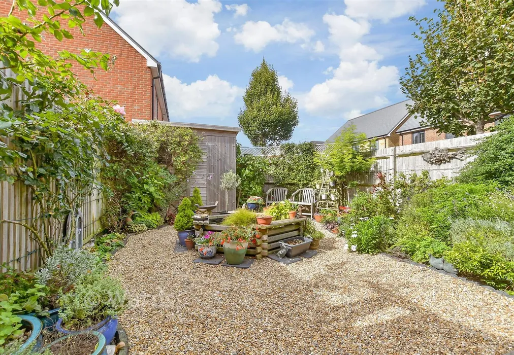 Rear Garden - Quinn Close, Deal, Kent - Wards of Kent