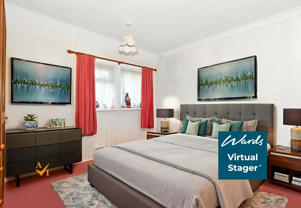 Bedroom 2 (Modern style) - Cheshire Road, Maidstone, Kent - Wards of Kent