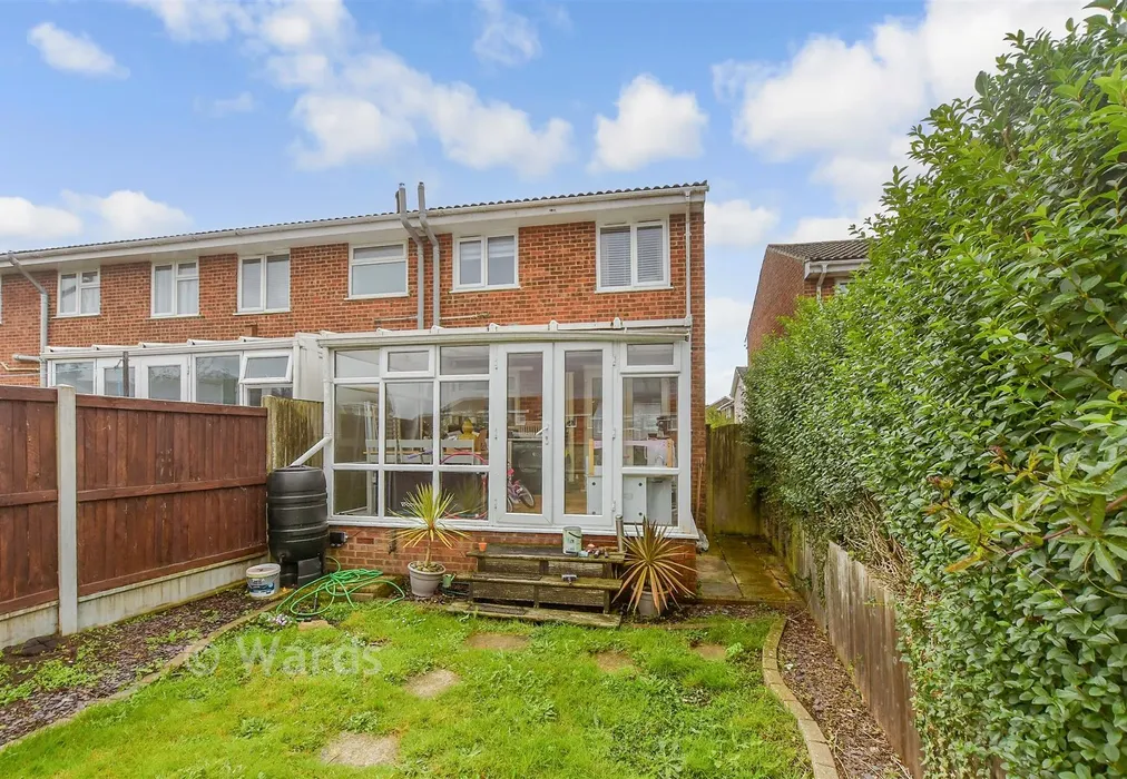 Rear Elevation - Witley Walk, Whitfield, Dover, Kent - Wards of Kent