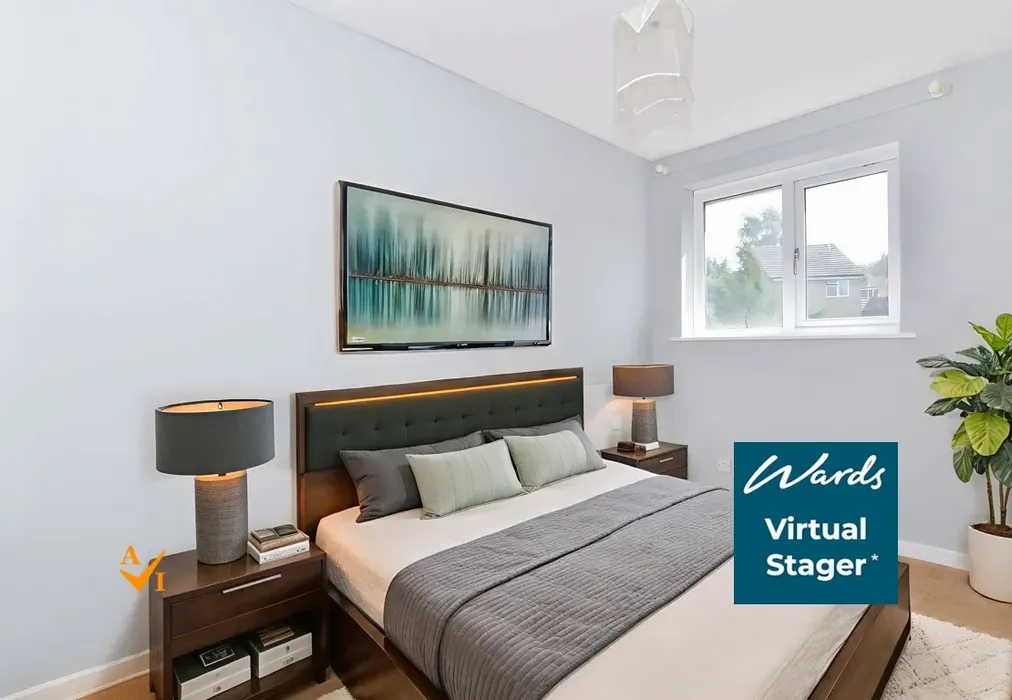 Bedroom 2 (Modern style) - Barleycorn, Leybourne, West Malling, Kent - Wards of Kent
