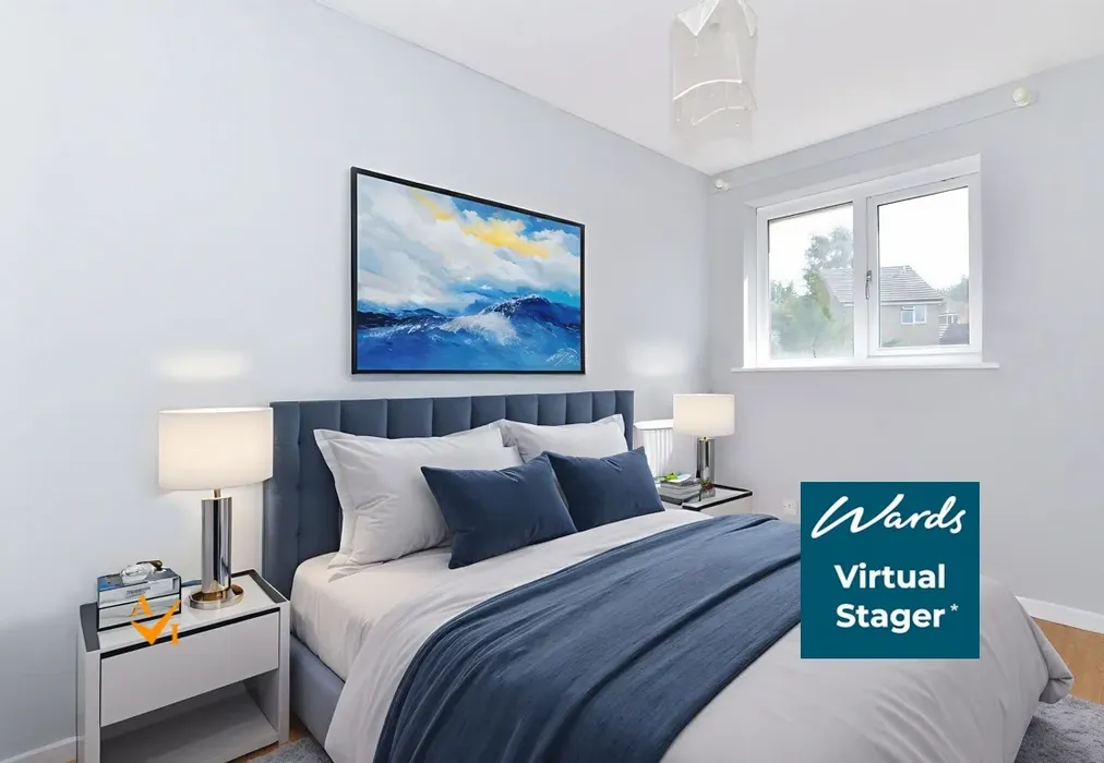 Bedroom 2 (Contemporary style) - Barleycorn, Leybourne, West Malling, Kent - Wards of Kent