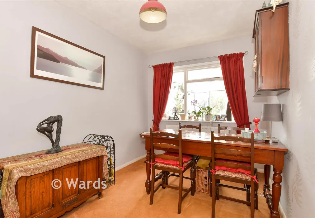 Bedroom 3 (Seller Uses As A Dining Room) - Belgrave Road, Minster-On-Sea, Sheerness, Kent - Wards of Kent