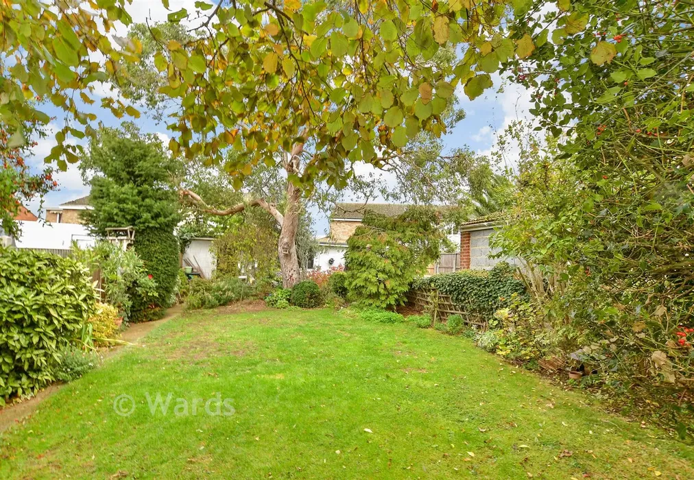 Rear Garden - Belgrave Road, Minster-On-Sea, Sheerness, Kent - Wards of Kent