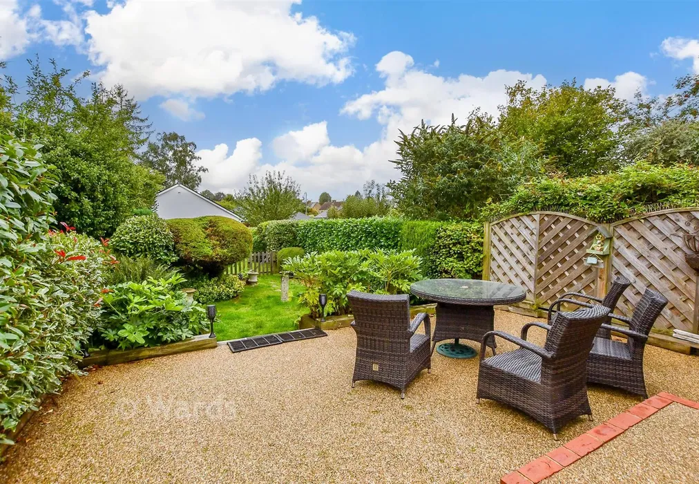 Rear Garden - Plains Avenue, Maidstone, Kent - Wards of Kent