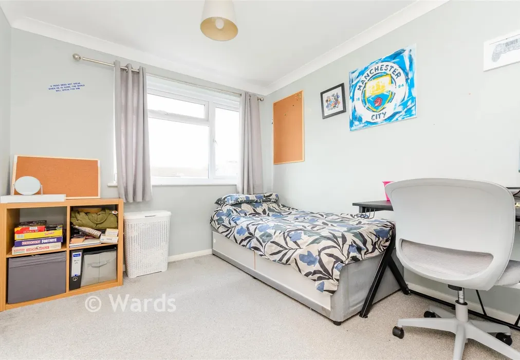 Bedroom 2 - Courtfield Avenue, Lordswood, Chatham, Kent - Wards of Kent