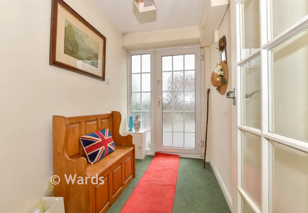 Porch - Mill Lane, Shepherdswell, Kent - Wards of Kent